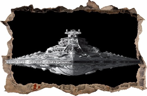 Wandaufkleber star wars loch - wandaufkleber,